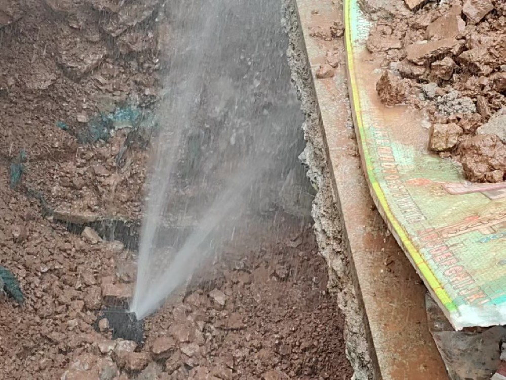 掇刀区消防水管漏水检测定点开挖